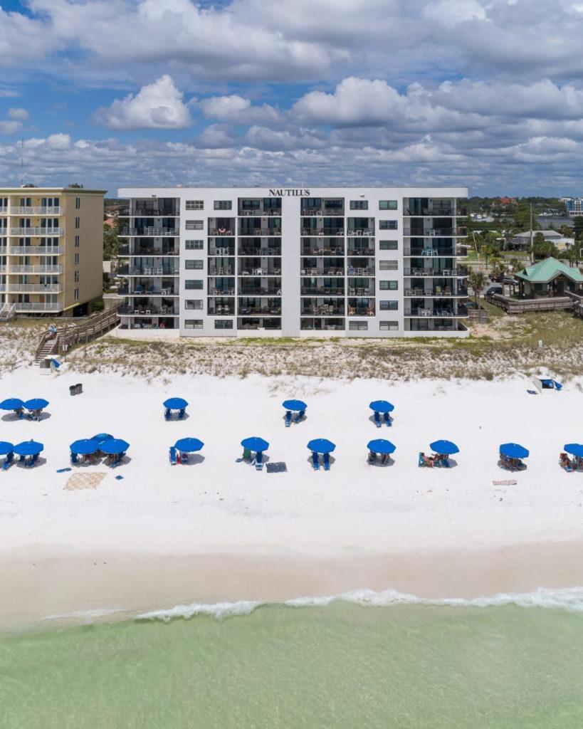 Nautilus 1201: Gulf Front Condo with Wrap-Around Balcony Fort Walton Beach Exterior photo